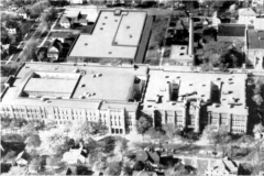 Austin High School aerial - 1955