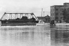 E. Water St. Bridge and Campbell Mill Austin, Mn