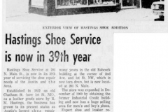 Hastings Shoes 1971 Austin, Mn