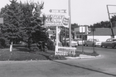 Oakland Ave. and 12th St. NW, where the Muffler Clinic is now located
