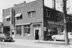 Watkins Motor Sales - early 1950's (located at 105 E. Oakland Ave.)