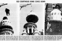 1967 Courthouse being torn down