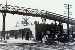 Building the Milwaukee Railroad Depot (410 N. Railway) Austin, Mn