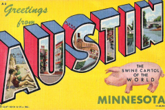 Greetings from Austin, Mn Swine Capital of the World