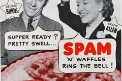 Burns and Allen ad for Spam. 1940's