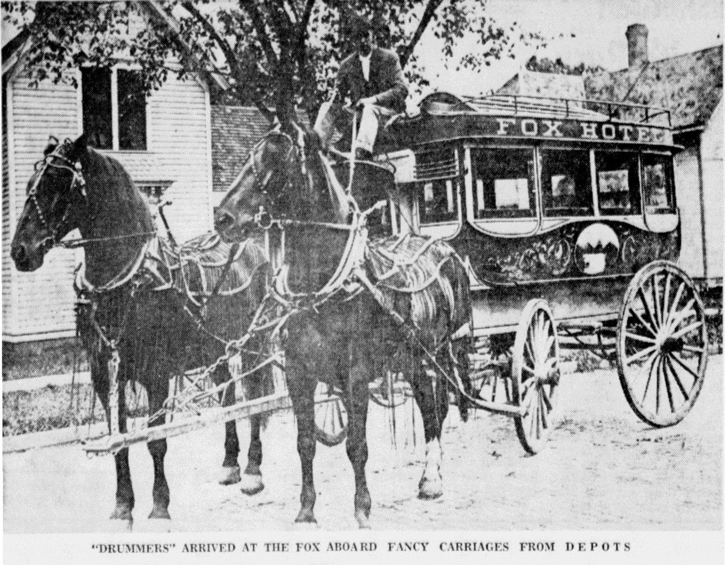 Fox Hotel carriages Austin, Mn