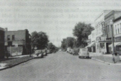 E. Water St. (4th Ave. N.E.) - (looking west from N. Railway St. (10th St. N.E.) - Eagle Roxy Theater is on the right of the pic