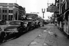 Looking north on Main St. - 1940's Austin, Mn