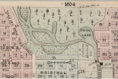 1874 Map Austin MN