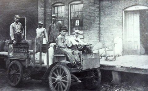 First truck in Austin. Campbell's Mill (located at 4th Ave. N.E.)
