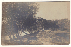 1909 at Austin's Lafayette Park (one near Marcusen Park baseball stadium) along the Cedar River.