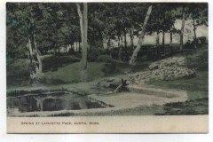 Lafayette Park 1913 Austin, Mn