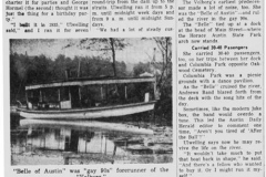 Boat on Cedar River Austin, Mn