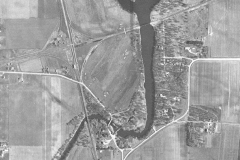 Ramsey Cedar River Aerial View 1951