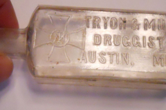 1910 Tryon & Mull Druggist bottle dug