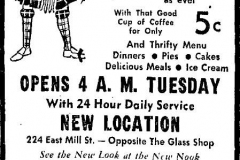 Kozy Nook ad January 17th 1959 Austin, Mn