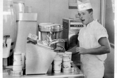 Austin High Student working at Robby's - 1966