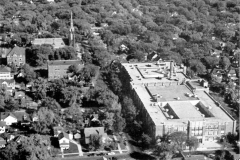 Looking over the Austin High School (towards the north) - 1948