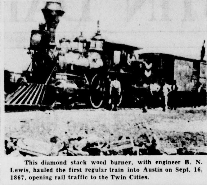 First-Regular-Train-Into-Austin-1867
